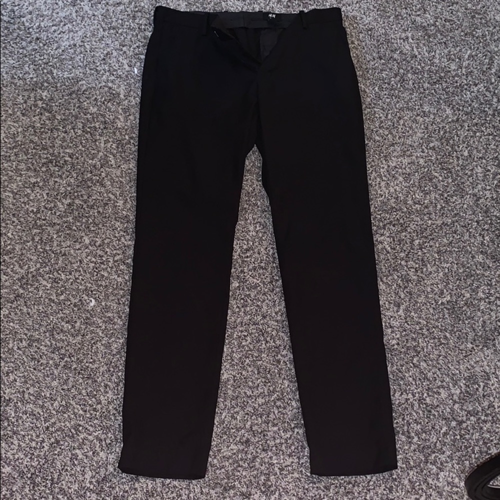 Mens Black Dress Pants